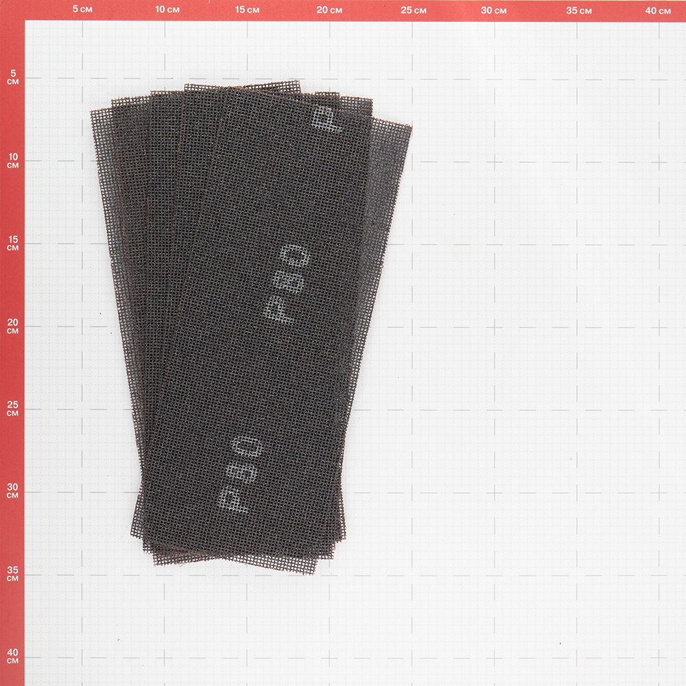 Сетка шлифовальная Сибртех 115х280 мм Р80 (5 шт.)