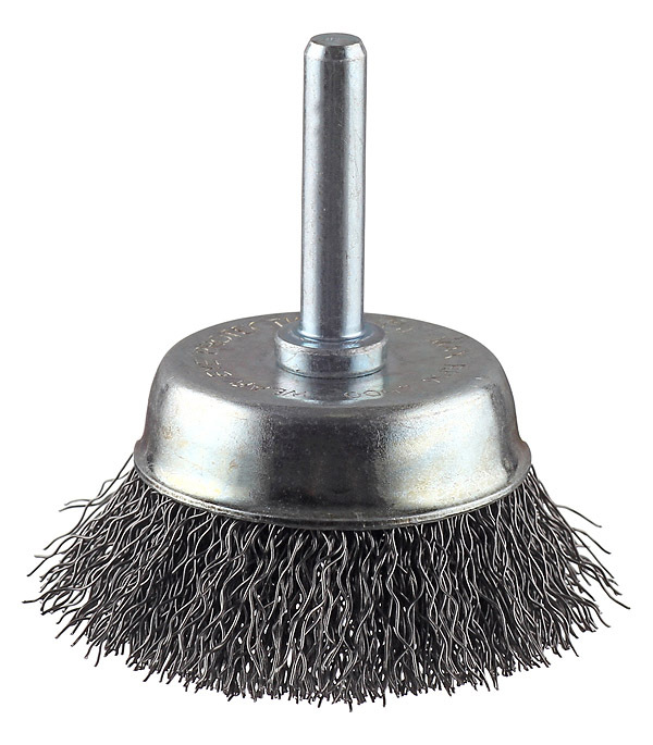 Корщетка для дрели Практика (032-577) мягкая чашеобразная d50 мм
