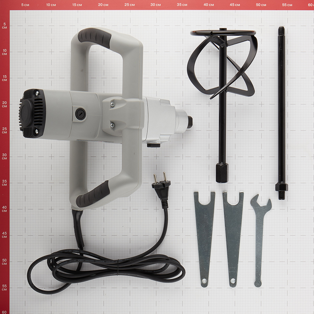 Дрель-миксер электрическая Интерскол КМ-60/1000Э 1050 Вт (52.1.2.00)