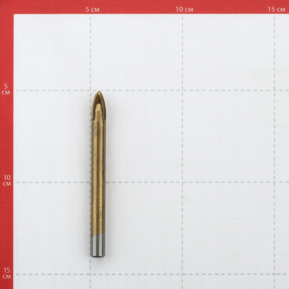 Сверло по плитке и стеклу Практика 10х90 мм квадро (034-991)