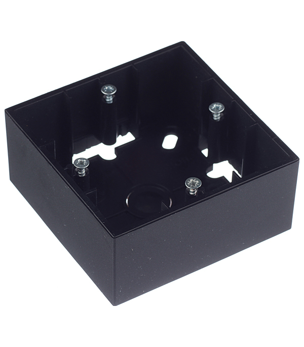 Коробка монтажная Simon 15 накладная графит (1590751-038)