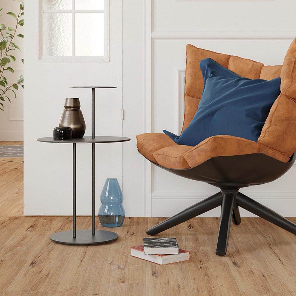 Ламинат 33 класс Clic&Go Impulse дуб бразильский коричневый 1,596 кв.м 8 мм с фаской влагостойкий