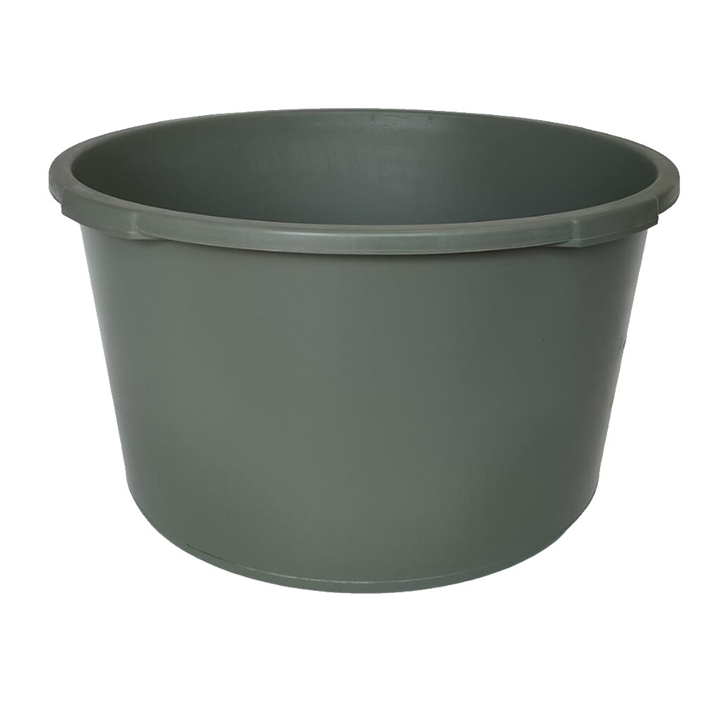 Контейнер строительный пластиковый круглый ударопрочный и морозостойкий 90 л