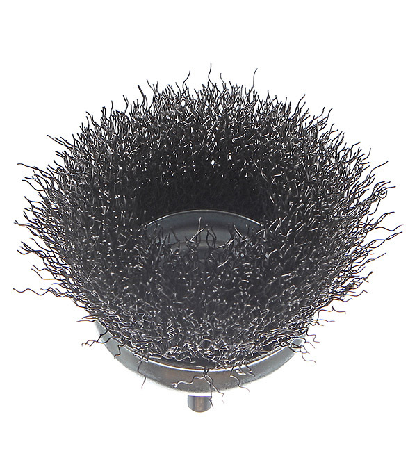 Корщетка для дрели Практика (032-584) мягкая чашеобразная d75 мм