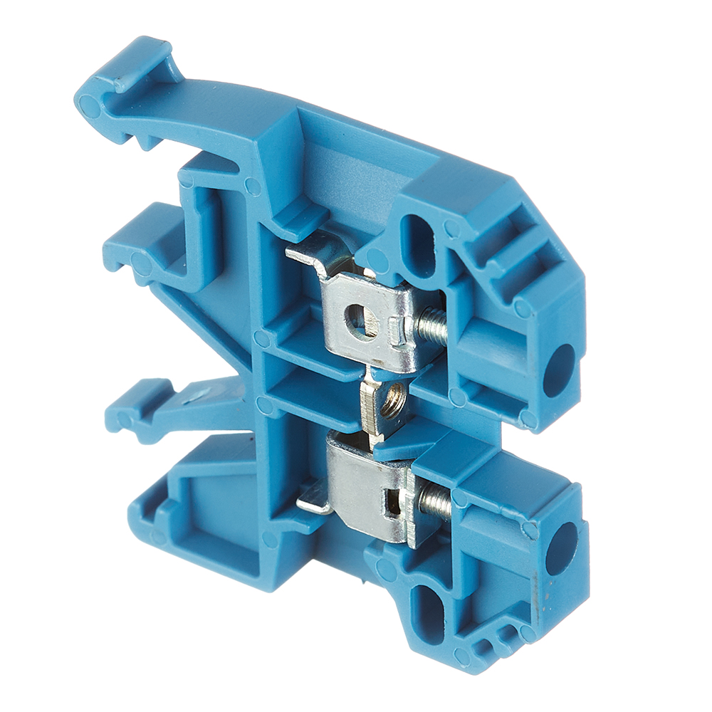 Колодка клеммная винтовая Navigator 2,5 кв.мм синяя (10 шт.) (612157)