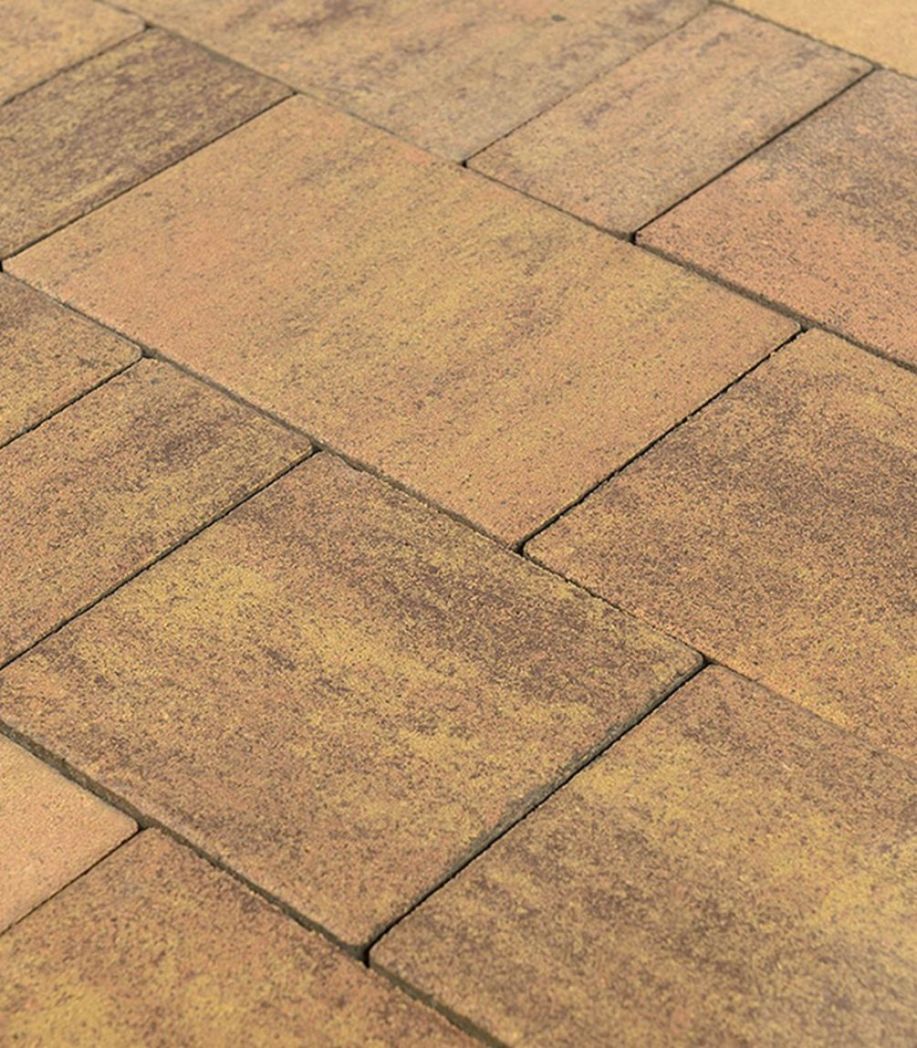 Плитка тротуарная разноразмерная Старый город Ландхаус 2.0 color mix Прайд Braer (12,9 кв.м)