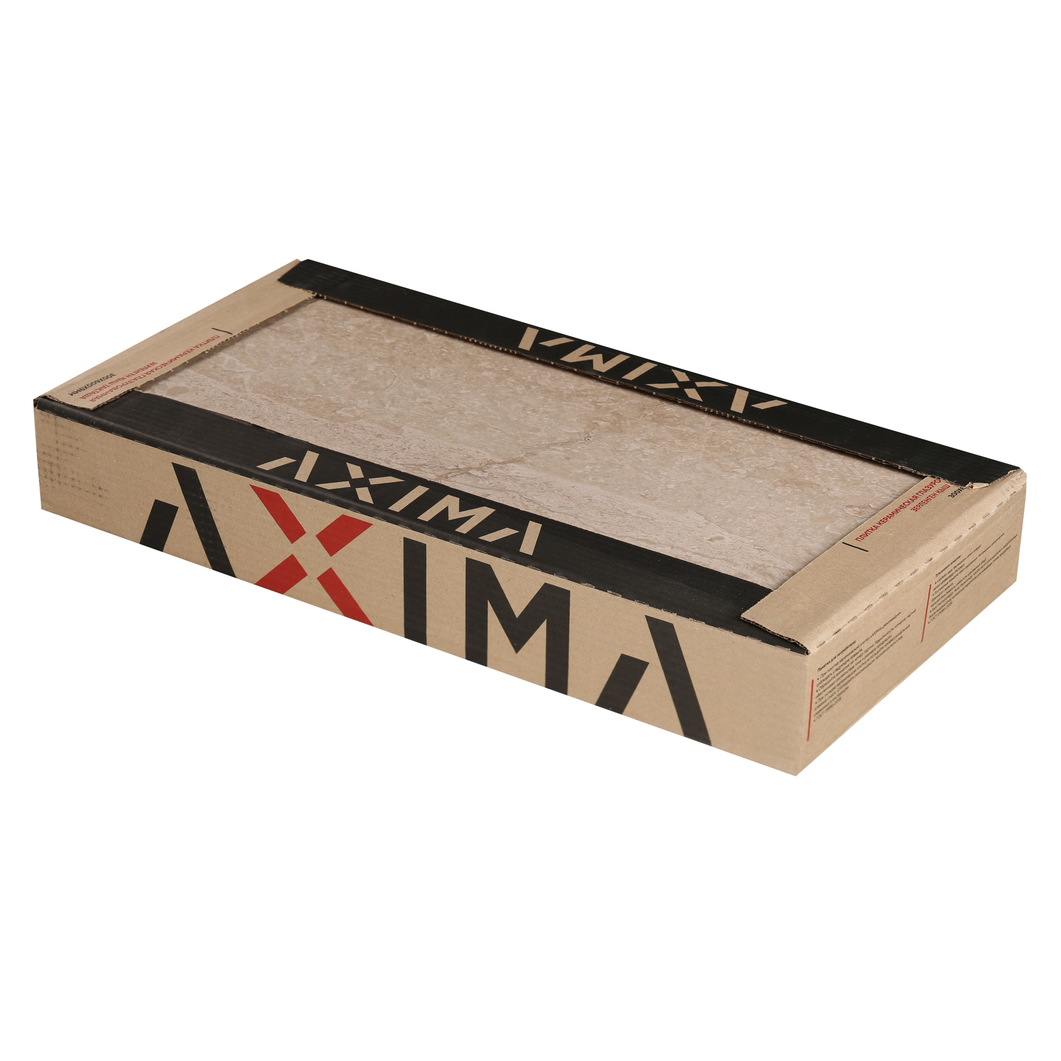 Плитка облицовочная Axima Измир темная 600x300x9 мм (9 шт.=1,62 кв.м)