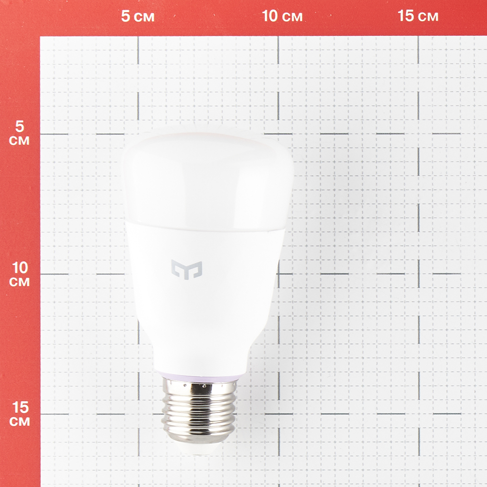 Лампа умная светодиодная Yeelight E27 8 Вт 900 Лм 180-260 В цилиндр матовая (1 шт.)