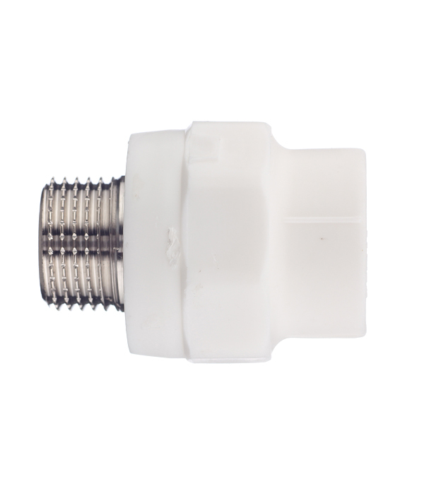 Муфта полипропиленовая Valtec 20 мм х 1/2 НР(ш) (VTp.701.0.02004)