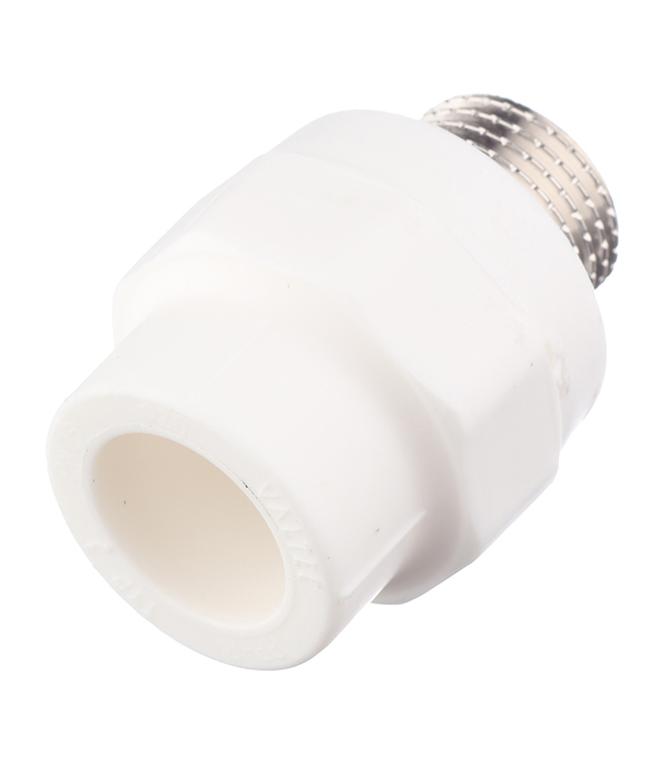 Муфта полипропиленовая Valtec 20 мм х 1/2 НР(ш) (VTp.701.0.02004)
