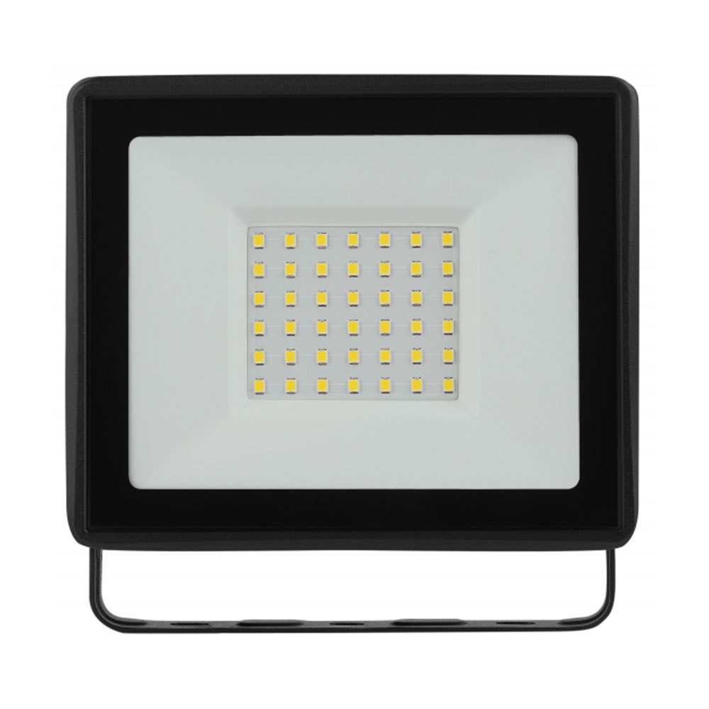 Прожектор светодиодный Эра LPR-02 6500К 50 Вт IP65 черный