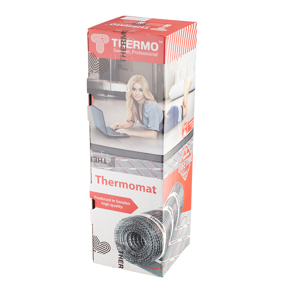 Теплый пол нагревательный мат Thermo Thermomat 8 кв.м 180 (1460) Вт