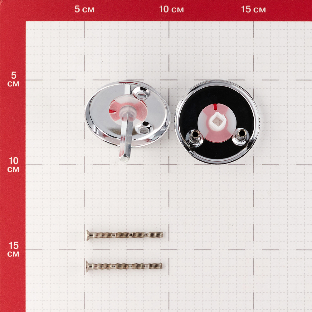 Фиксатор 2014 круглая розетка хром