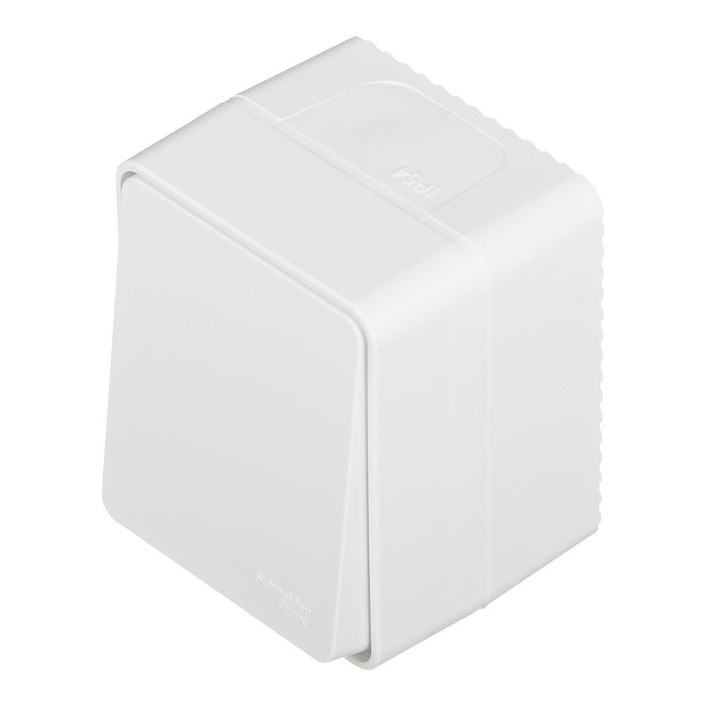 Переключатель Systeme Electric AtlasDesign Profi54 одноклавишный накладной белый (ATN540161)