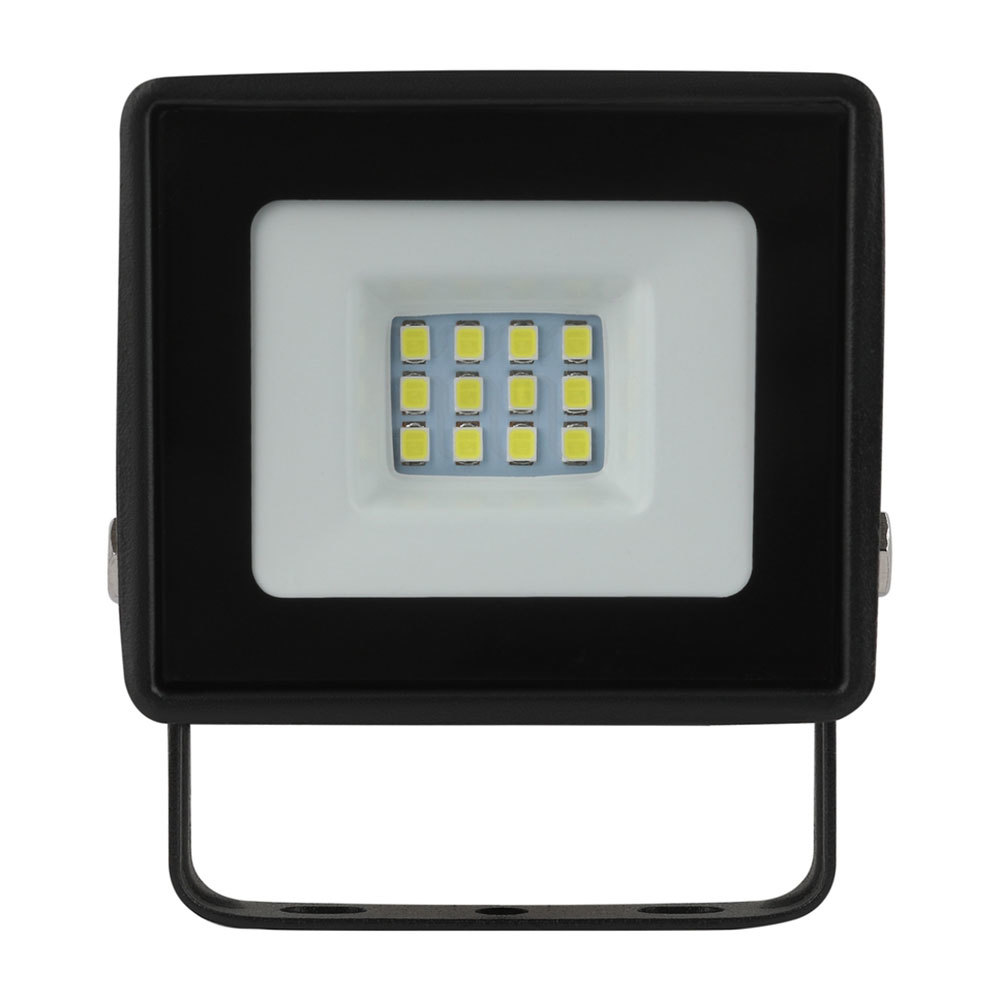 Прожектор светодиодный Эра LPR-02 6500К 10 Вт IP65 черный