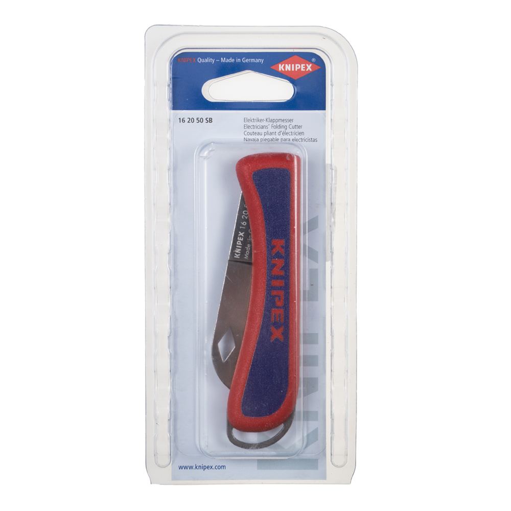 Нож 120 мм Knipex складной универсальный (KN-162050SB)