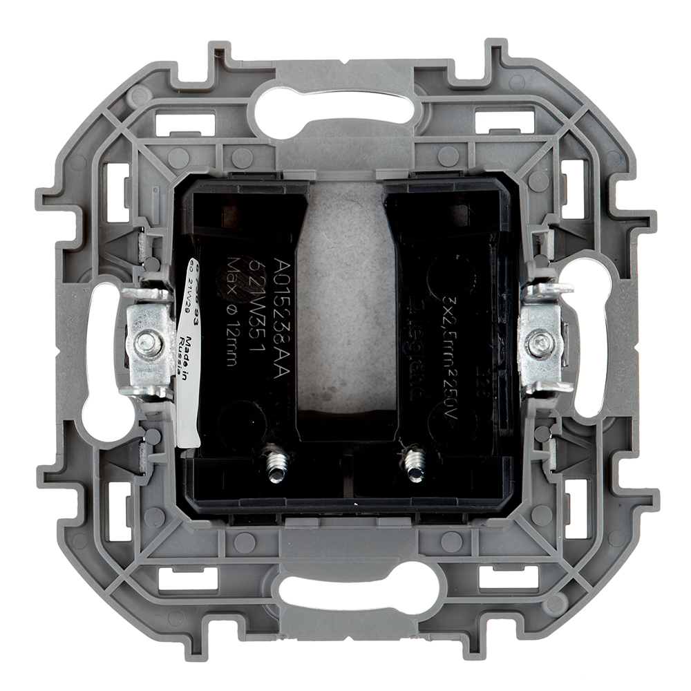 Вывод кабеля Legrand Inspiria встраиваемый антрацит (673893)