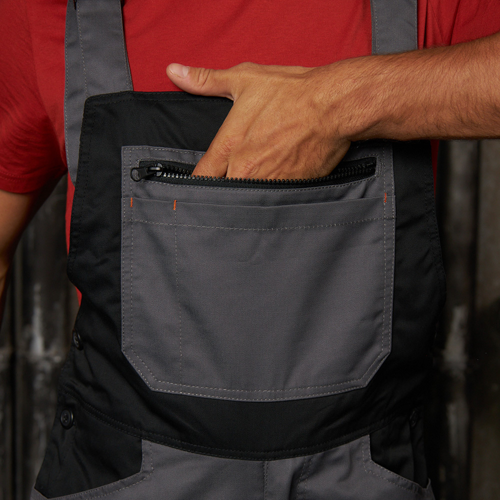 Полукомбинезон рабочий Delta Plus Mach 2 New 52-54 рост 180-188 см светло-серый