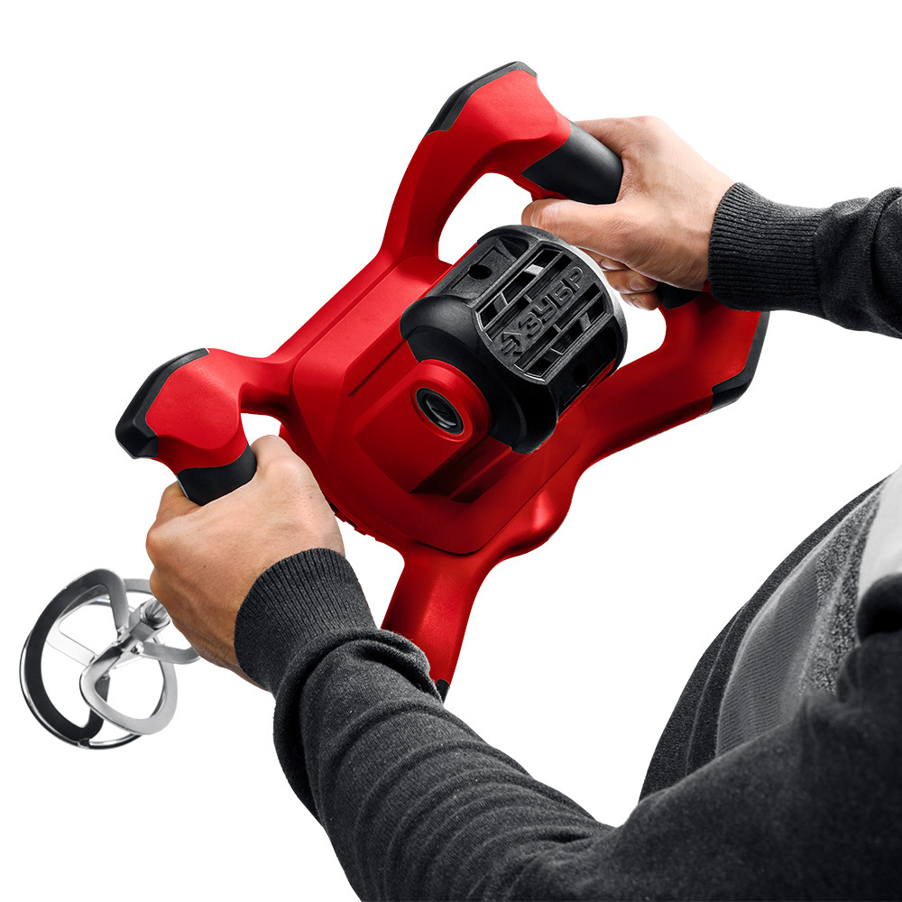 Дрель-миксер электрическая Зубр МР-1400-2 1400 Вт