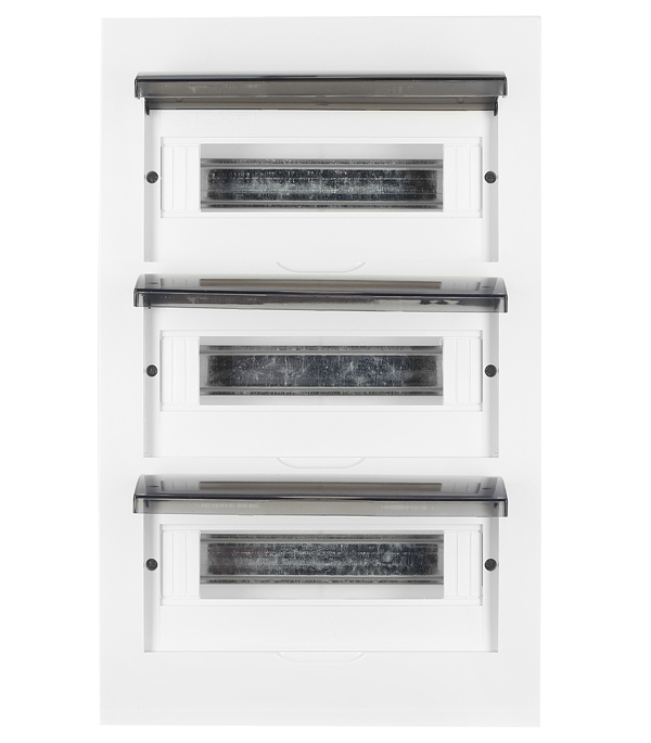 Щит распределительный встраиваемый EKF PROxima ЩРВ-П-36 пластиковый IP41 482х300х100 мм 36 модулей