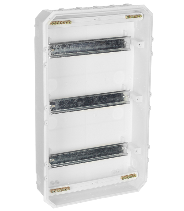 Щит распределительный встраиваемый EKF PROxima ЩРВ-П-36 пластиковый IP41 482х300х100 мм 36 модулей