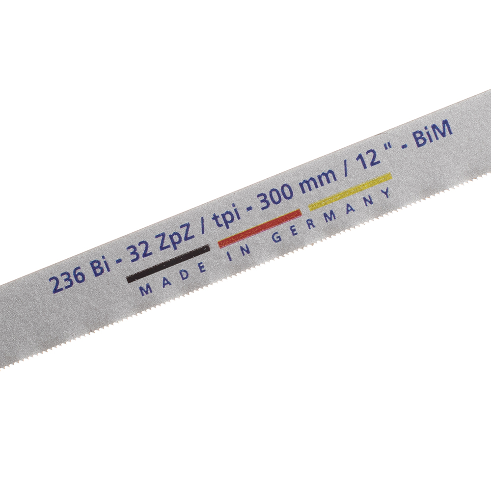 Полотно ножовочное по металлу Wilpu биметаллическое 300 мм 32 зуб/дюйм