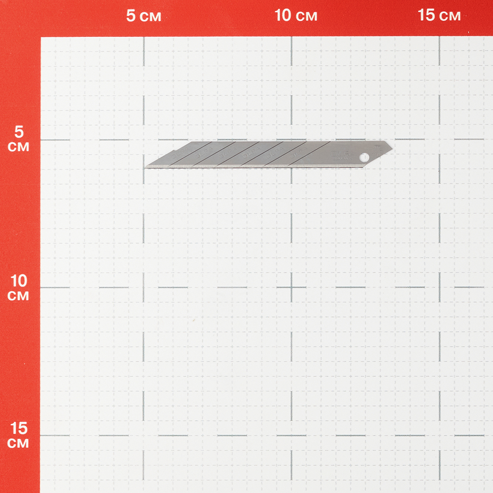 Лезвие для ножа Olfa 9 мм прямое (10 шт.) для графических работ