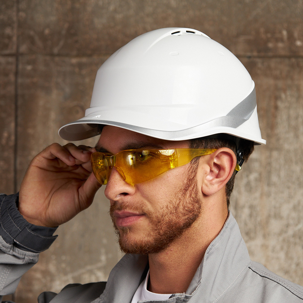 Очки защитные Delta Plus Brava открытые с желтыми линзами (BRAV2JA)