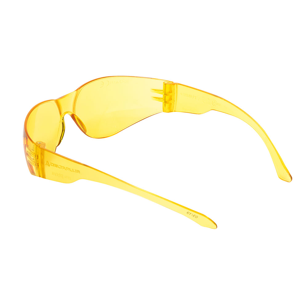 Очки защитные Delta Plus Brava открытые с желтыми линзами (BRAV2JA)