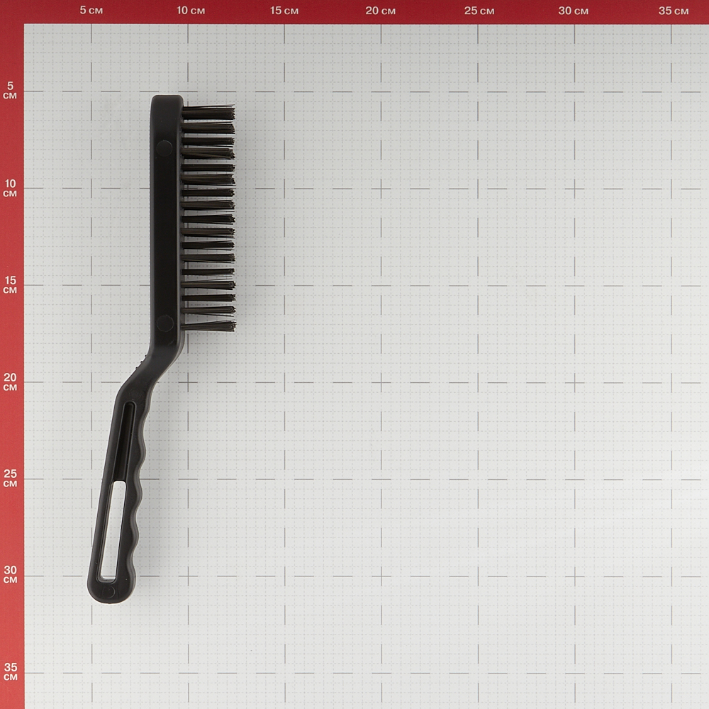 Корщетка ручная Зубр металлическая 260 мм пятирядная с пластиковой ручкой