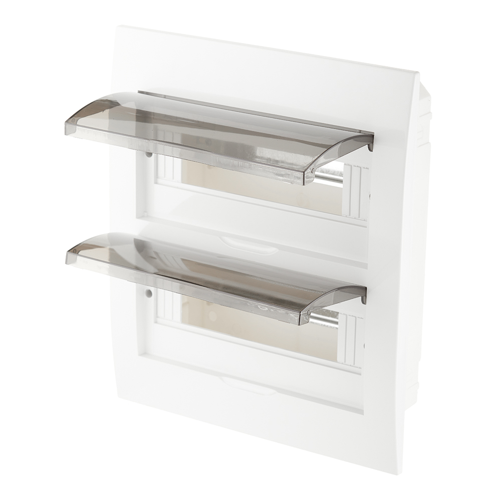 Щит распределительный встраиваемый EKF PROxima ЩРВ-П-24 пластиковый IP41 350х300х100 мм 24 модуля