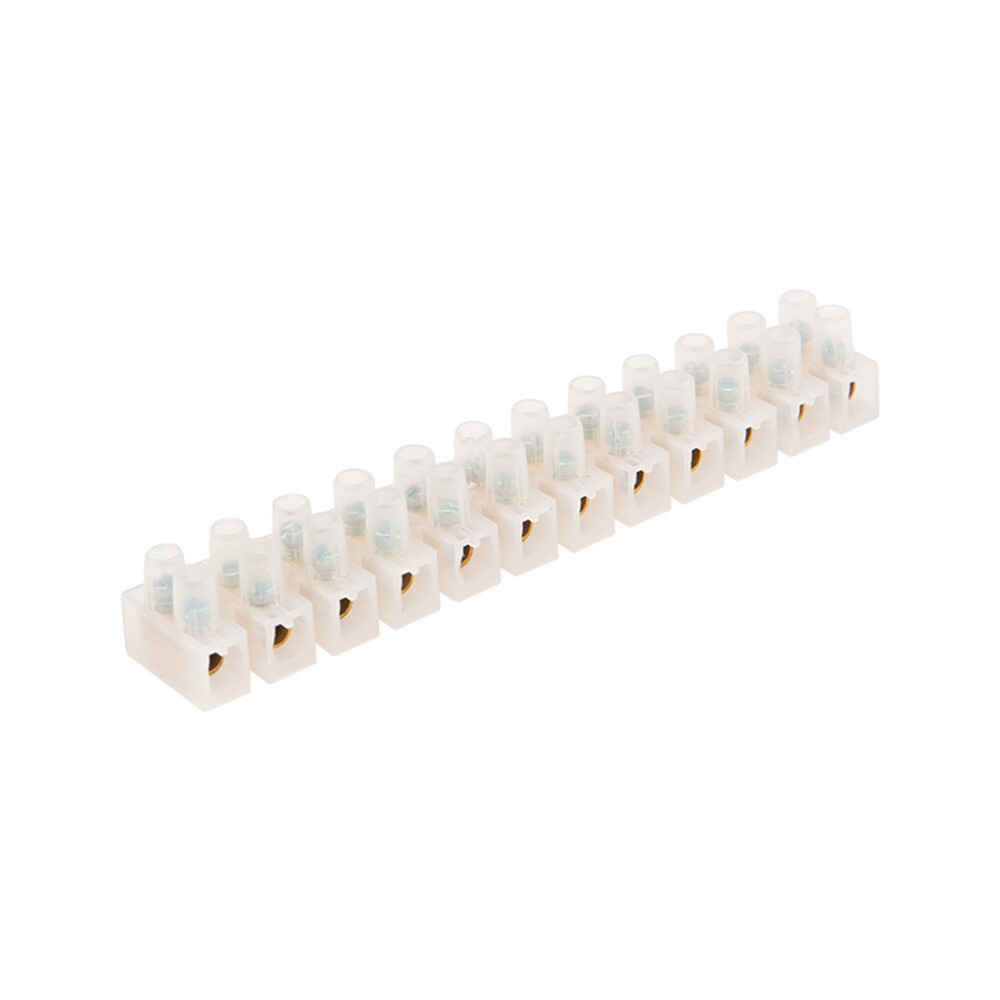Клеммник Rexant КВ-25 12х25 кв.мм полиэтиленовый белый (07-5025)