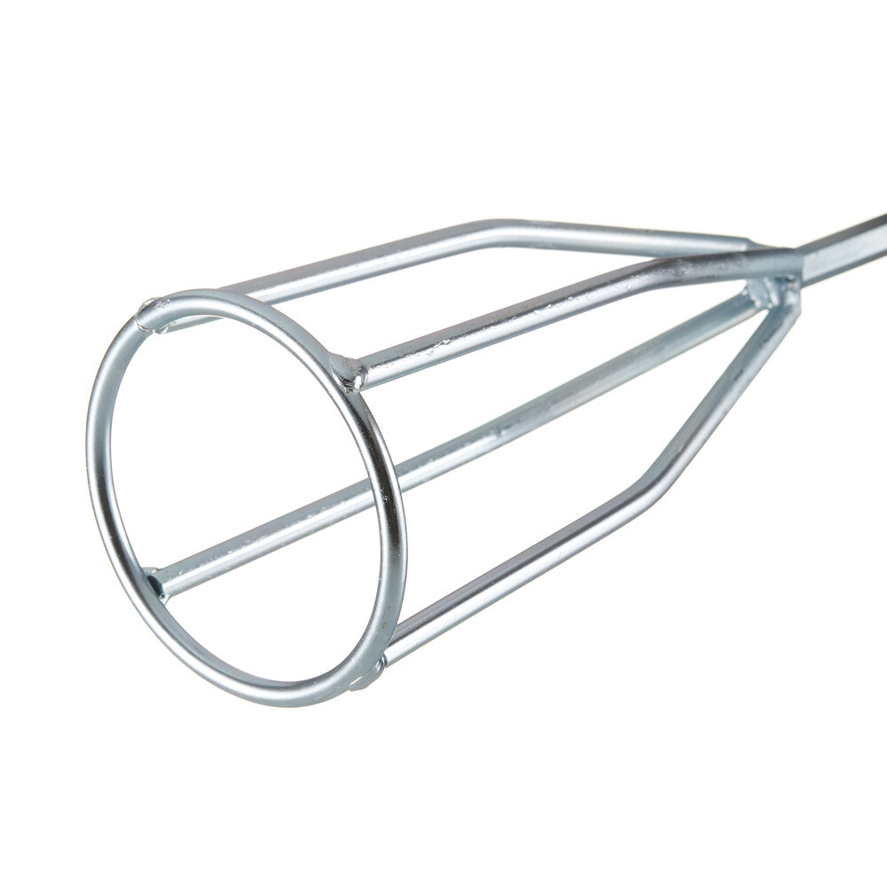 Миксер-насадка (венчик) для гипса Hesler 80x400 мм хвостовик шестигранный