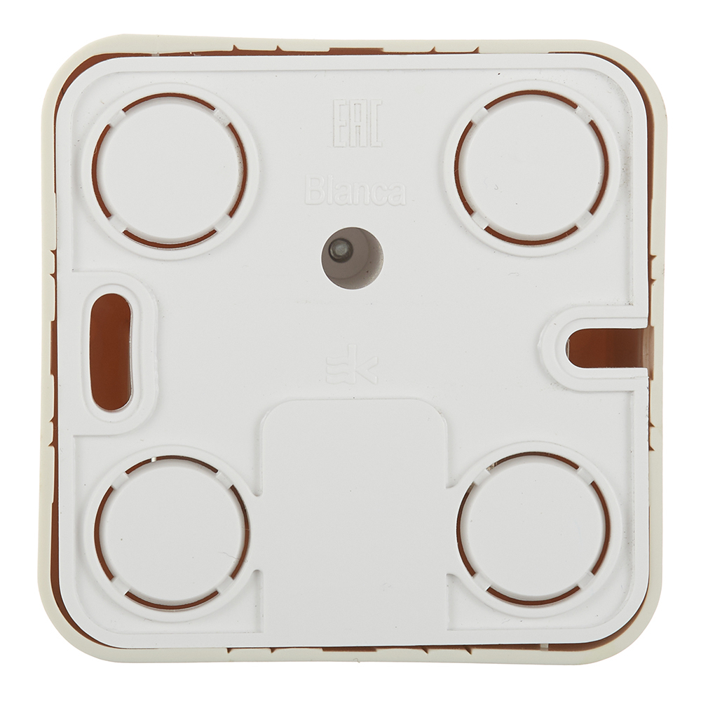 Розетка компьютерная/ телефонная Systeme Electric Blanca накладная бежевая RJ11/ RJ45 (BLNIA045117)