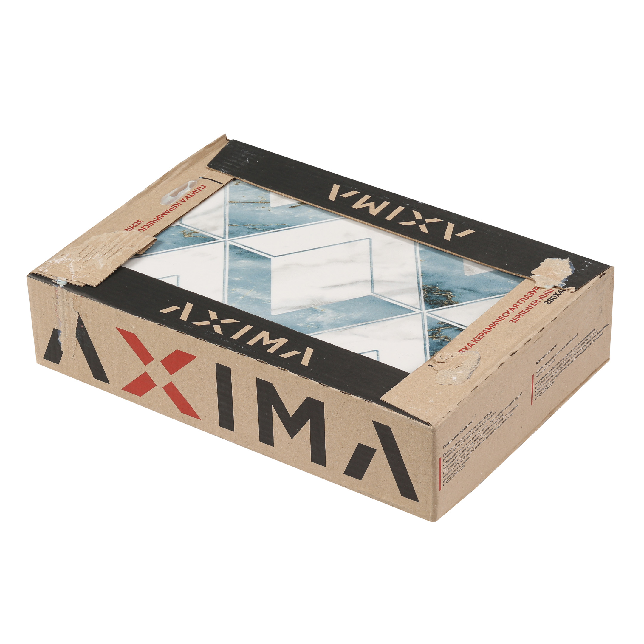Плитка облицовочная Axima Виченца геометрия 400x280x8 мм (11 шт.=1,232 кв.м)
