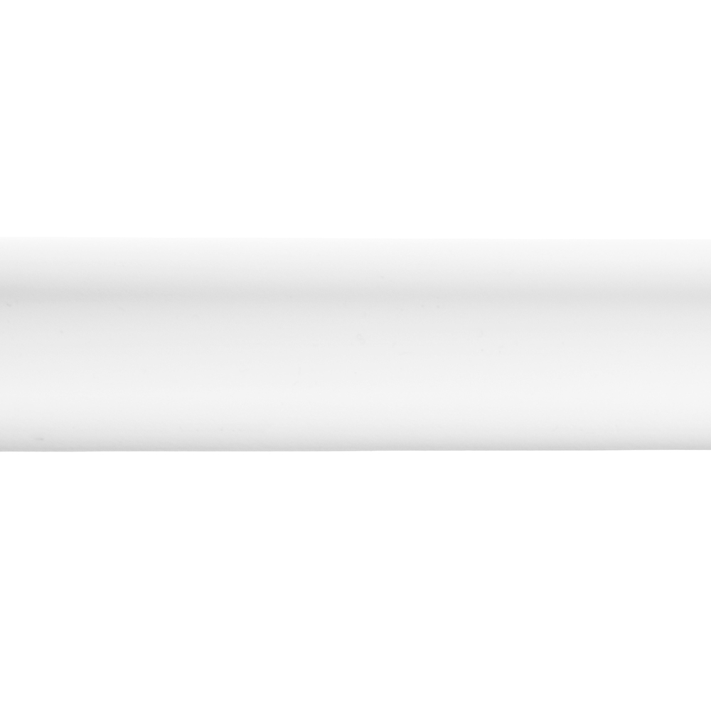 Галтель вспененный ПВХ 22х22х2700 мм гладкая белая