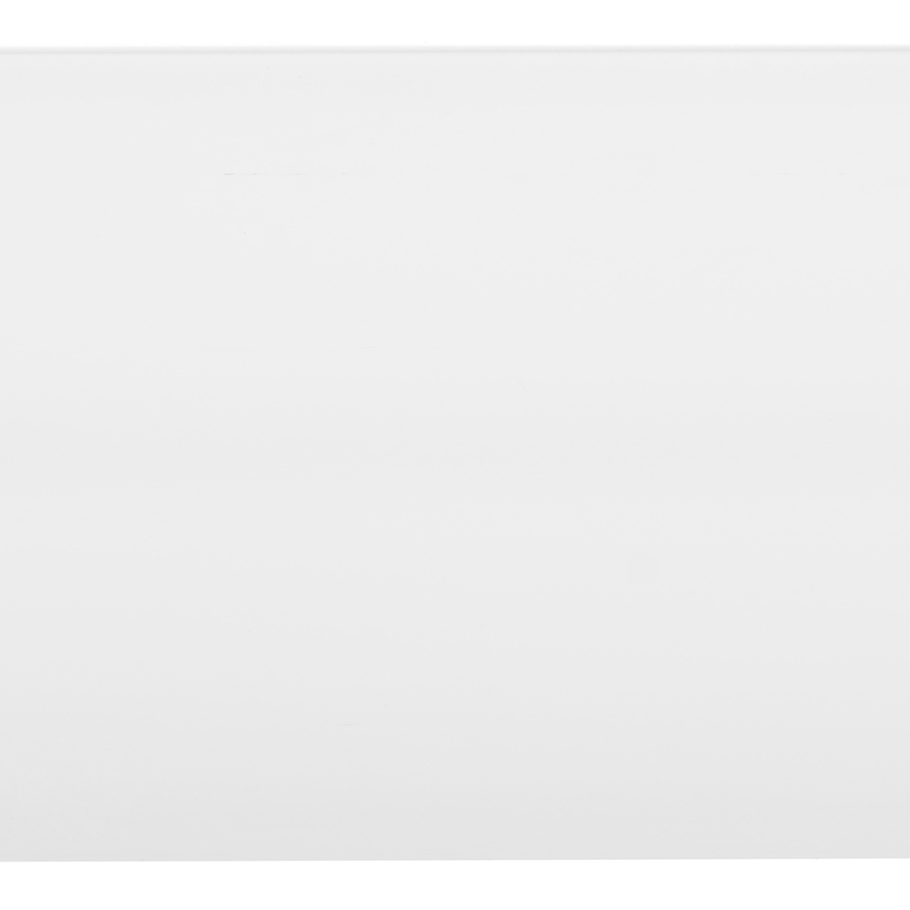 Плинтус экополимер Cosca 99х15х2000 мм белый (PX049)