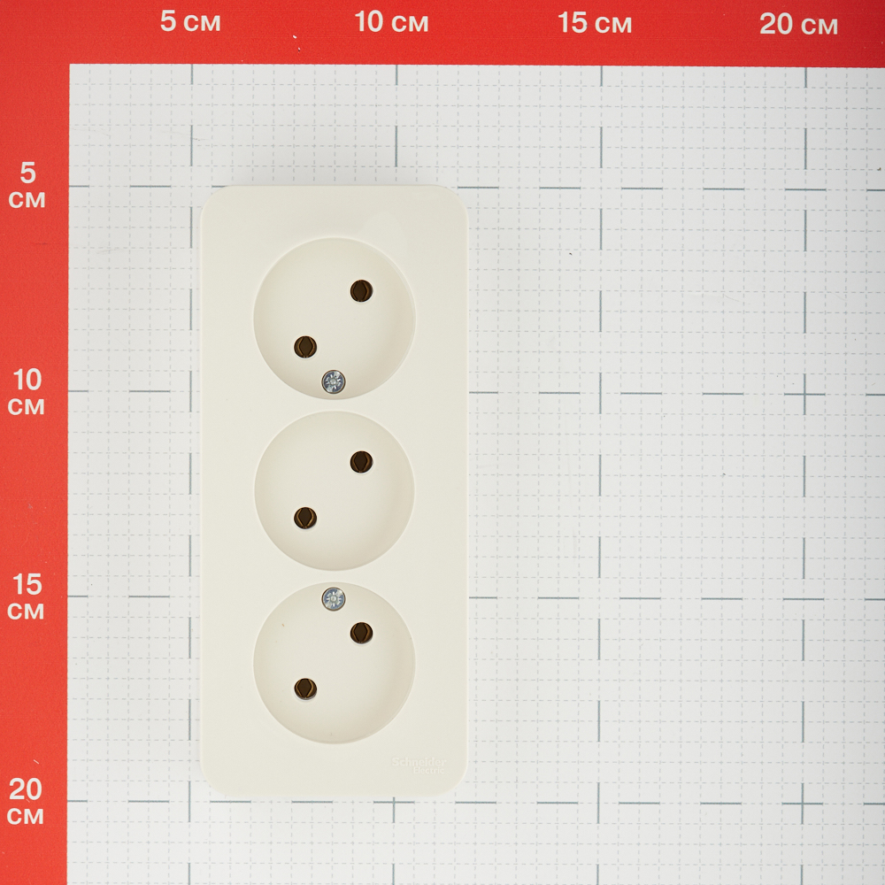 Розетка Systeme Electric Blanca накладная бежевая (BLNRA000317)