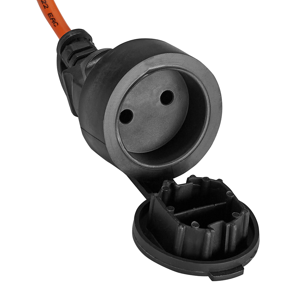 Удлинитель Партнер Электро без заземления 20 м на рамке 1,3 кВт 1 розетка ПВС 2х0,75 кв.мм IP44