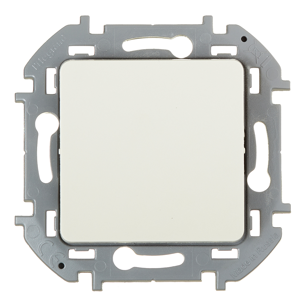Выключатель Legrand Inspiria одноклавишный встраиваемый слоновая кость (673601)