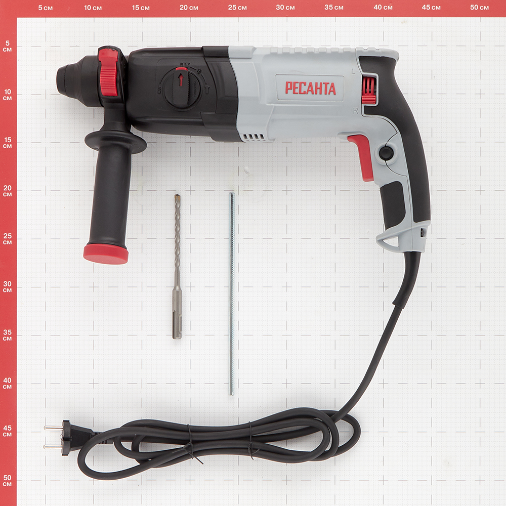 Перфоратор электрический Ресанта П-32-1000К 1000 Вт 5,2 Дж SDS-plus (75/3/3)