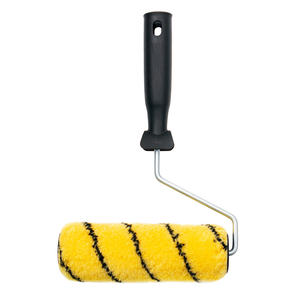 Валик полиакрил 180 мм стержень 6 мм d45 мм ворс 11 мм для водной основы с ручкой Hesler Berlin