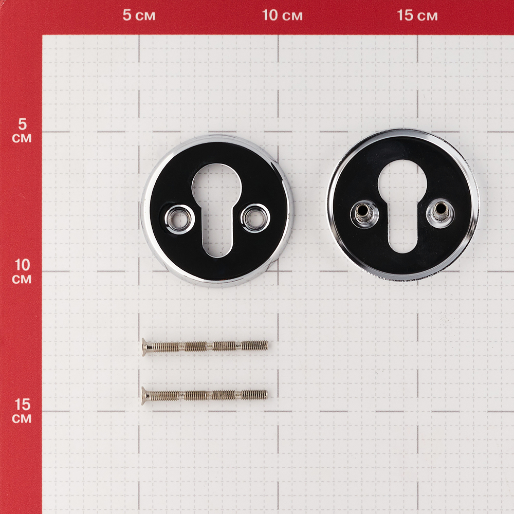 Ключевина 2018 круглая розетка хром