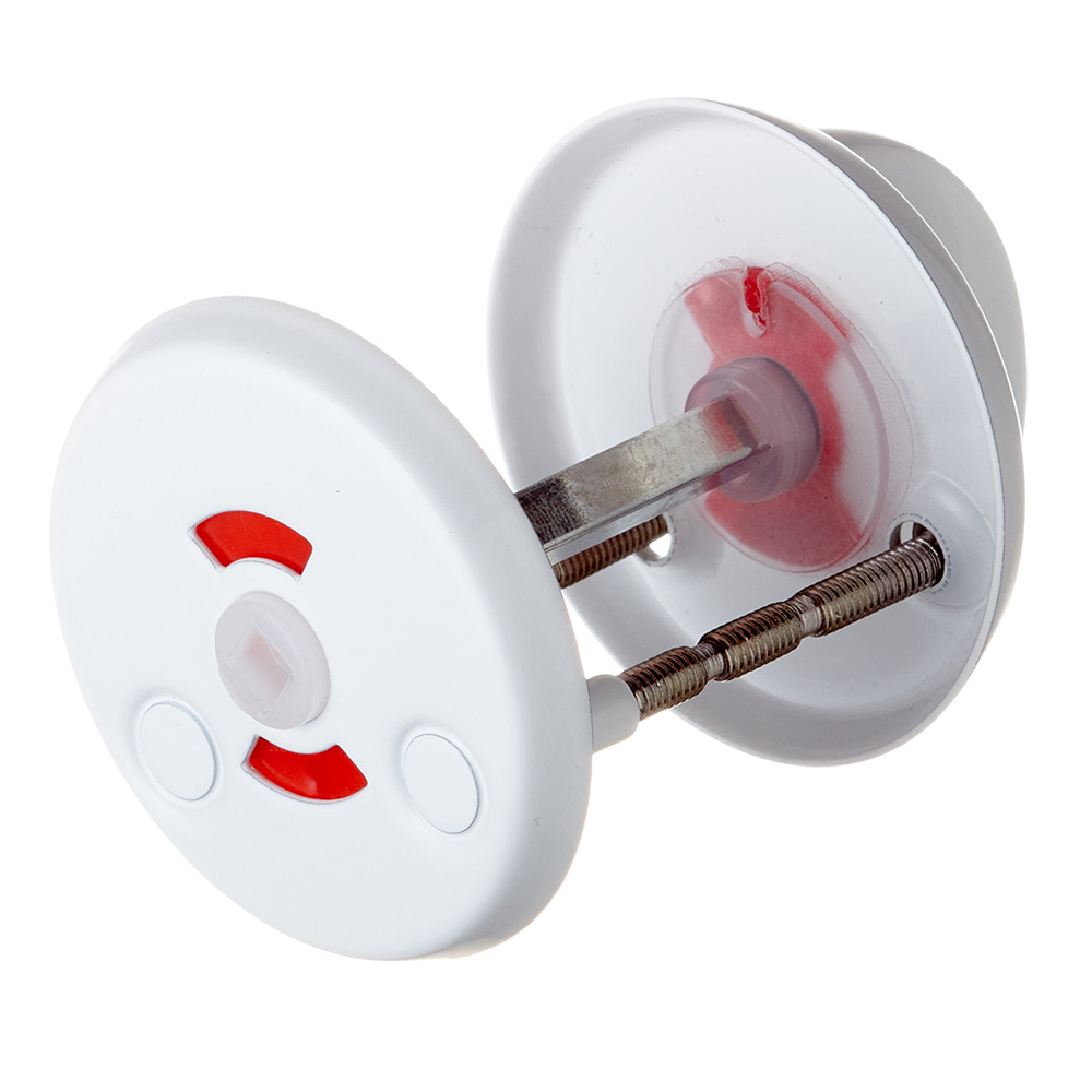 Фиксатор 2014 круглая розетка белый