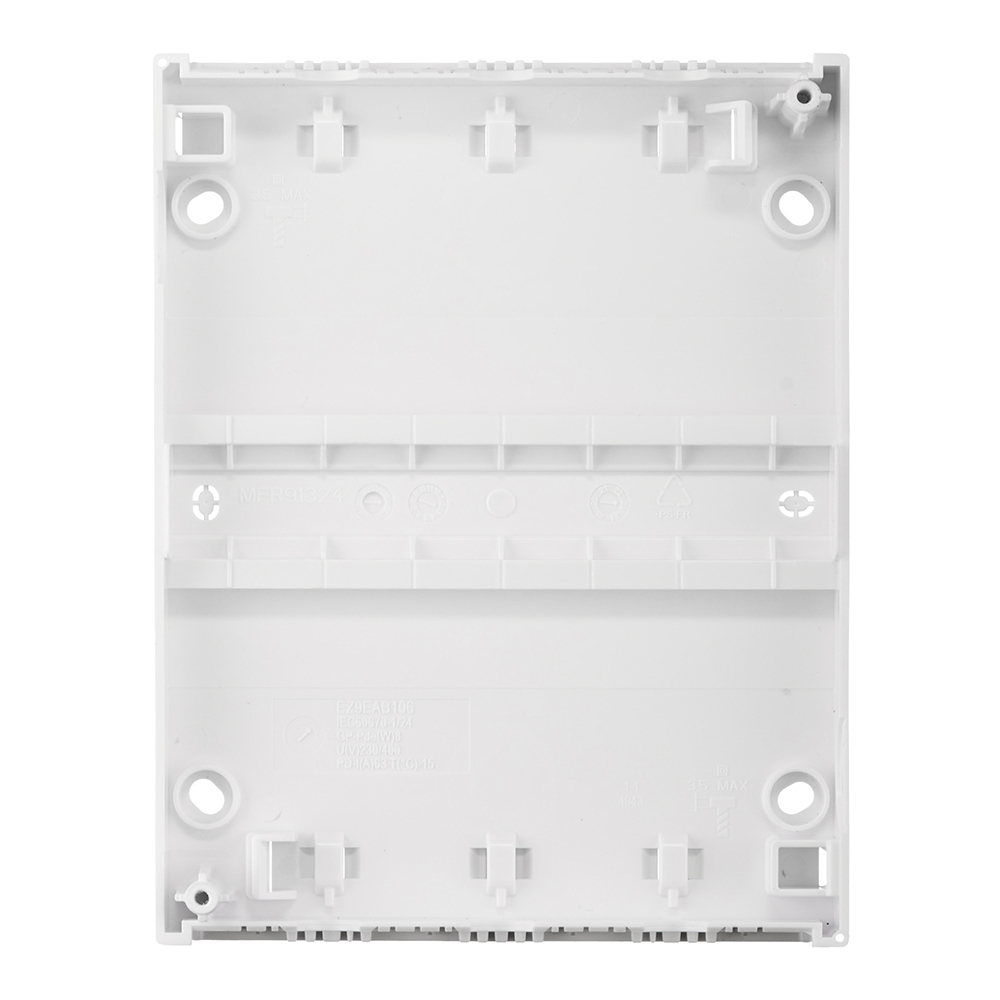 Щит распределительный навесной Systeme Electric City9 пластиковый IP40 180х85х140 мм 6 модулей прозрачная дверь