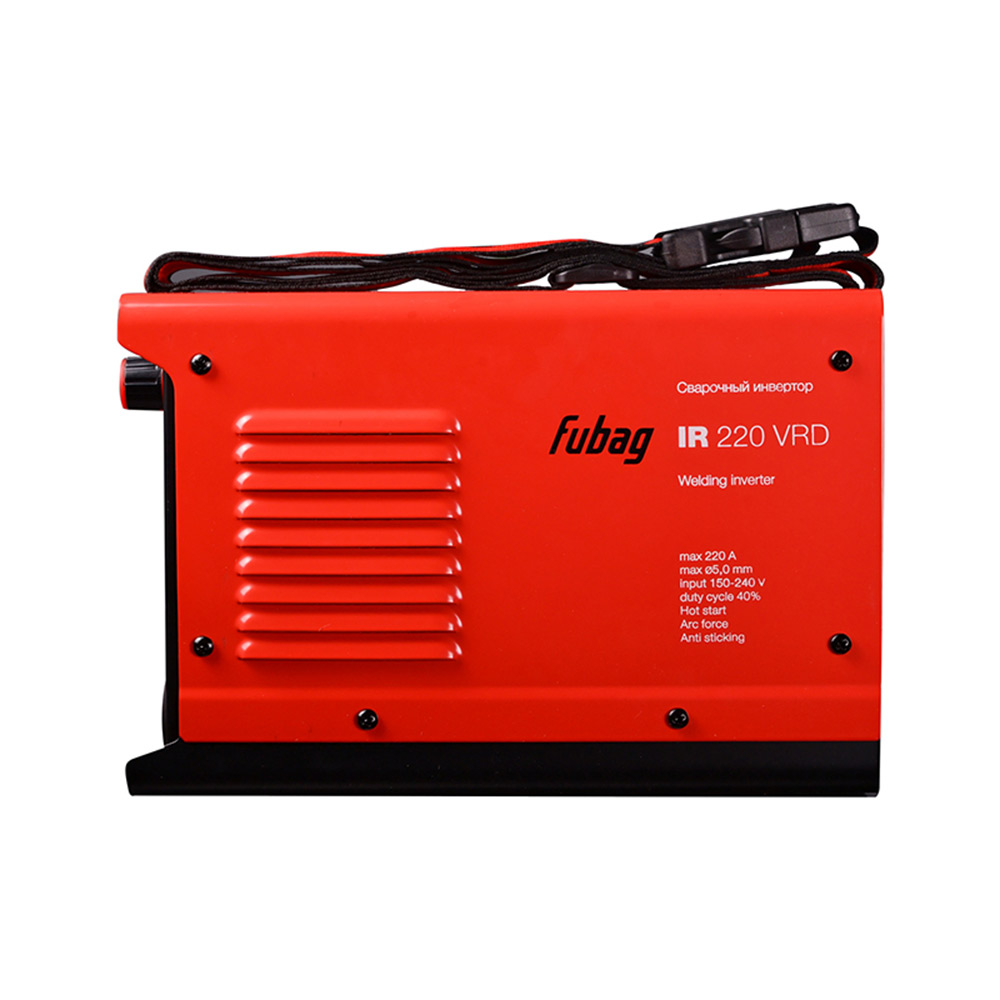 Сварочный аппарат инверторного типа Fubag IR 220 ММА с функцией VRD