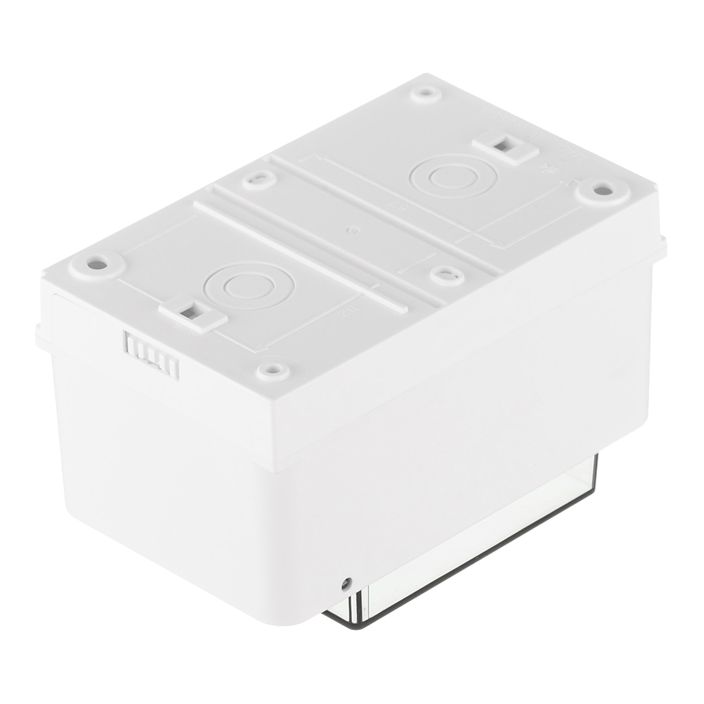 Щит распределительный навесной Systeme Electric City9 пластиковый IP40 140х85х87 мм 4 модуля прозрачная дверь