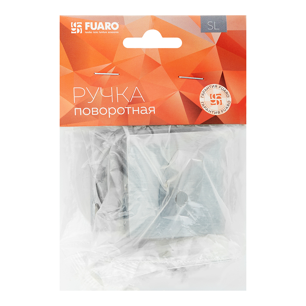 Фиксатор Fuaro BK6 квадратная розетка сатинированный хром