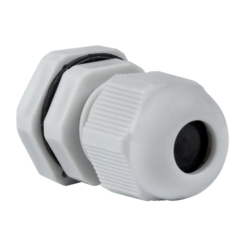Сальник EKF PROxima PG 9 для кабеля диаметром 4-8 мм IP54 пластиковый серый (20 шт.) (plc-pg-9-r)