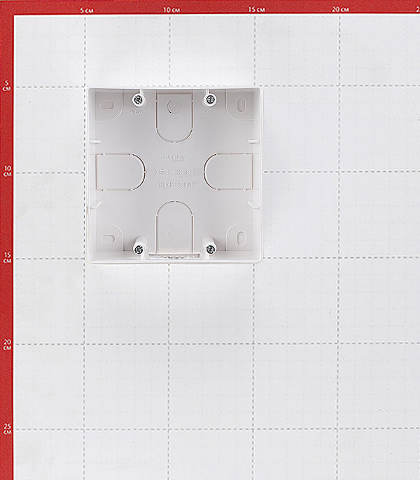 Коробка монтажная для силовых розеток Blanca открытая установка IP20